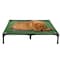 Pet Adobe Elevated Portable Pet Bed Cot-Style 36 inx29.75 inx7 in for Dogs and Small Pets, Indoor/Outdoor 807180YSG - alternate 1